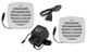 Cool Components Slim Vent Package for Cabinets & Enclosures (PK-SV1-WHT)