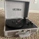 VICTROLA Journey Plus Signature Vinyl Record Player Grey Bluetooth