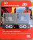 2 Pack Of JBL Go Portable Bluetooth Speakers, Black And Blue
