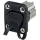 1PC NEUTRIK USA NE8FDX-P6-W RJ54 Receptacle, Feed-Thru, Chassis, CAT6a, Shi