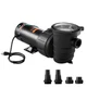 1.5HP Pool Pump 115V 5280 GPH, Above Ground, Strainer Basket & ETL Certified