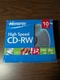 CD High Speed Memorex 10Pack Music CD-RW Discs 12X 700Mb 80min Blank NEW !!