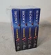 NEW Sony T-120VF VHS Premium Grade 6 Hour Blank VCR Tapes 4-Pack Made in USA