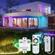 Bluetooth 40M 30M 20M 5M Chasing Effect Waterproof RGBIC LED Strip Light 12V PSU