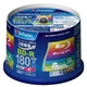 50 Verbatim Blu ray Blank Media 6X Speed 25GB BD-R Printable Spindle w/ Tracking
