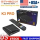 2026 Newest 6K HDR Android TV Box Model We2uSat K3pro Satellite TV Receiver US