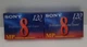 Lot Of 2 Sony Video 8 MP 120 Min Standard Grade P6-120MPD TAPES Sealed New!