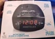 Westclox #80209T Alarm Clock Radio Red LED Display (Black)