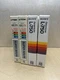 2 Sony Dynamicron L-750 and 2 TDK L-500 Super Avilyn Beta Tapes | New / Sealed