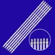 6Pcs LED strips for Philips 55PFL5602/F7 55PFL5604/F7 UDULEDWRE001 UDULED0GS065