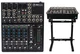 Mackie 802VLZ4 8-channel Compact Analog Low-Noise Mixer w/ 3 ONYX Preamps+Stand