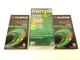 New Sealed Blank VHS Tapes Maxell 3 Pack T-160 Fujifilm HQ120