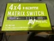 AVPro Edge AC-MX-44 Matrix Video Switcher 18Gbps 8K60 / 4K60 with Box & Remote