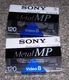 SONY Metal MP P6-120MP Lot of 2 Vintage Video 8 Blank Tapes Japan New Sealed