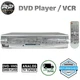 Sylvania DVC840G DVD VCR Combo Player VHS Remote Manual Cables Tested