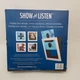 Show And Listen Vinyl Display Frame - White Easy Open LP Flip Frame - 4 PACK