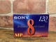 Sony MP 120 8 MM tape NEW Factory sealed! Standard Brilliant Color & Sound