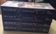 Sony Blank VHS Tapes T-120VF ( 4 New Sealed )