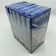 6 Pack Sony T-120VF VHS PREMIUM 6 Hour Blank Tapes New Unopened Sealed
