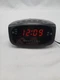 Westclox FM Clock Radio Black Dual Alarm Red Display Sleep Snooze USB Plug Works