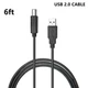 6ft USB 2.0 Data Cable For Pioneer DJ DDJ-REV1, DDJREV1 (NOT fit Other Models)