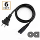 AC Power Cord for PANASONIC DMP-BD30 DMP-BD80 DMP-BD70V DMP-BD85 DMP-BD65 DMP-BD