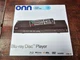 ONN Blu-ray Player HD Video Output up to 1920x1080 pixels 100147615 Black