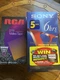 Blank Recordable Sony 6 Hrs T-120VF VHS 5 Pack And 3 RCA New Sealed Lot