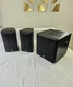 Yamaha Home Theater System SW-P3600 Subwoofer + 2x NS-AP6500F Speakers - Tested 