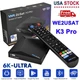 2026 Newest! WE2USAT K3 Pro TV Box 6K HDR 4GB+32GB Android 10.0 Built-in WiFi 