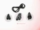 NEW AC Power Cord Cable Plug For Directv DTV Standard Definition Receiver Box TV