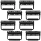 SEHOI 8 Pack 124mm Spring Loaded Case Handle, Folding Pull Black 