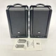 Dual LU45BTS Wireless Portable Bluetooth Speakers Black