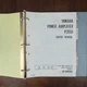 VINTAGE YAMAHA P2050 POWER AMPLIFIER SERVICE MANUAL W/SCHEMATICS