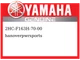 Yamaha OEM Part 2HC-F163H-70-00 EMBLEM 2
