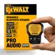 DEWALT Wearable Bluetooth Speaker (Updated Version), Pocket-Sized, Yellow