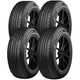 (QTY 4) 205/70R16 Ironman GR906 97H SL Black Wall Tires