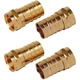 VH1454R RCA Heavy Duty Coaxial F-Connector (4-Pack)