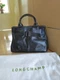 Longchamp Handbag Classic Tote 20cm Key Clip Inner Pockets Very Good