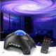 Northern Galaxy Light Aurora Projector with 33 Effects, Night Jet Black 