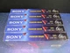 Sony 5 Pack T-120VF Premium Grade VHS Black Tapes High Durability USA New Sealed
