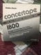Radio Shack Concertape 1800&rsquo;FT 7&rdquo;Reel to Reel Tape With A Title Info Space LN