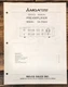 Mitsubishi DA-P600 Preamp / Preamplifier Service Manual *Original*