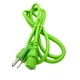 Green AC Cable for MACKIE PROFX8 PROFX12 PROFX16 PROFX22 6ft