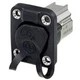 Neutrik NE8FDX-P6-W Panel Socket Number of Poles Socket 8P8C Black