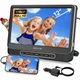 WONNIE 12" Headrest DVD Player Portable for Car, Support 1080P/MP4 Video with...