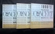 Lot of 3 - Radio Shack Polyester Concert Recording Tape - 1800 Feet 1.0 7" Reel