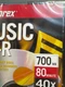 Memorex Music CD-R Recordable Discs 700MB 80 Min 40x Multi Speed New