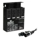 CHAUVET DJ DMX-4LED 4-Channel Dimmer Pack w/ Accu-cable 3-pin DMX Cable