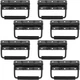 8 Pack 124mm Spring Loaded Case Handle, Folding Pull Handle, Surface Mount Ch...